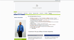 Desktop Screenshot of nortonrosenthal.com